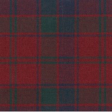 Medium Weight Hebridean Tartan Fabric - Robertson